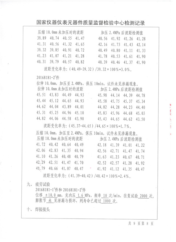 特种设备形式试验报告：波纹管BGF插图19