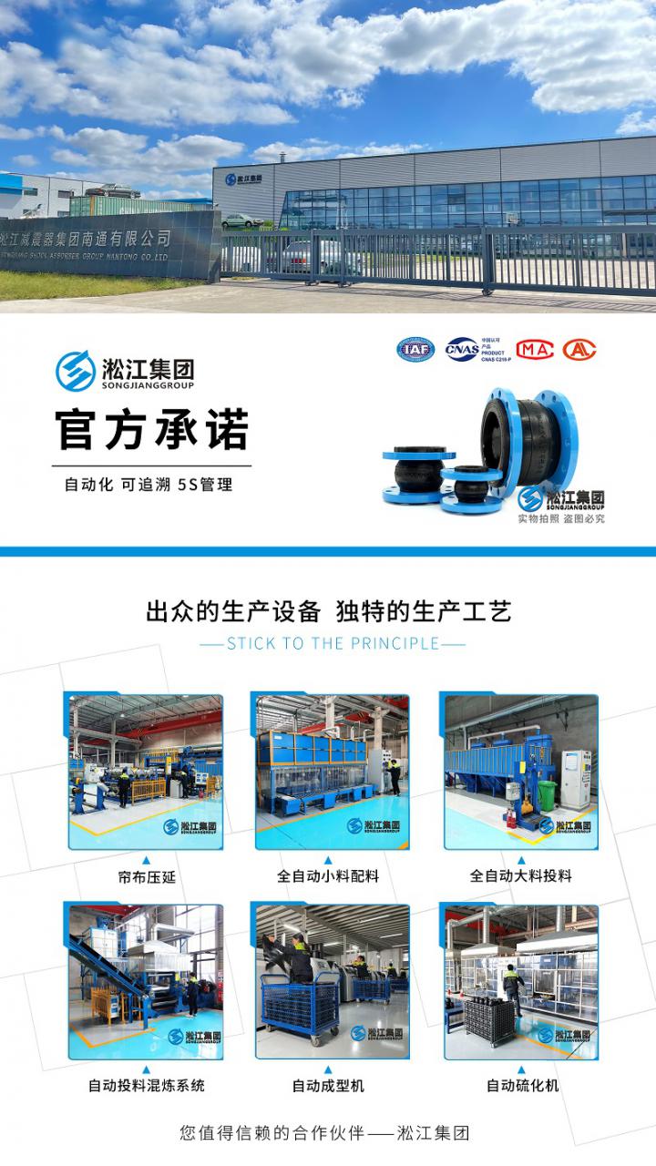 上海淞江减震器集团橡胶接头生产车间插图
