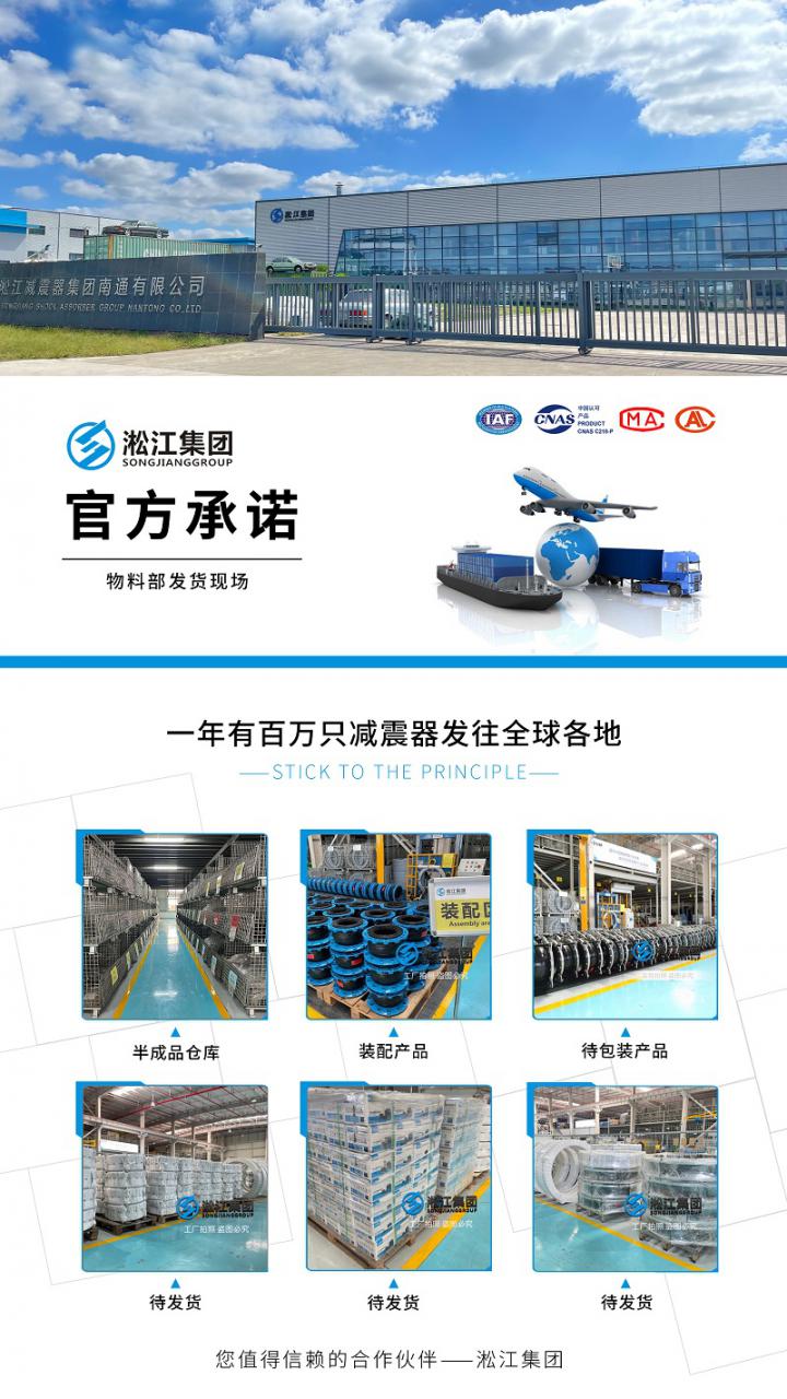 淞江集团南通工厂：年产百万台橡胶接头减震器项目插图