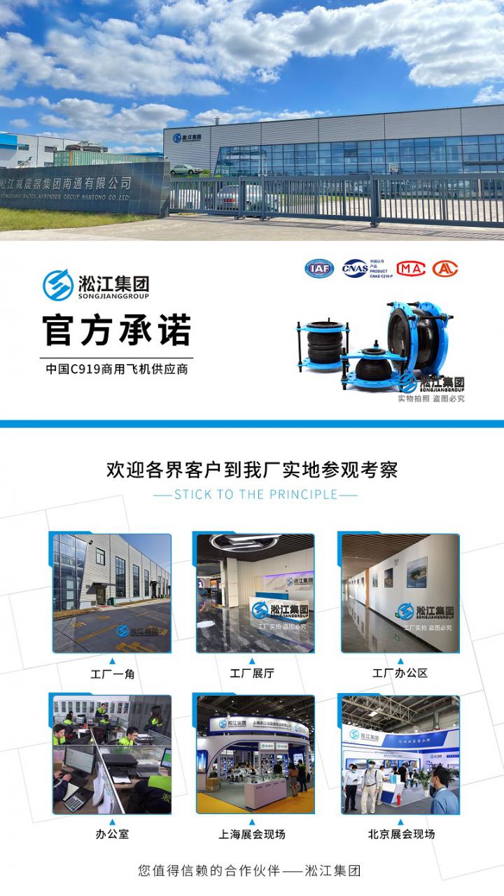 DN300上海淞江橡胶接头应用在防城港核电102大修接头项目插图1