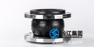 淞江集团为集中供水改扩建工程项目配套不锈钢法兰饮水级橡胶接头缩略图